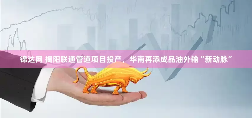 锦达网 揭阳联通管道项目投产，华南再添成品油外输“新动脉”